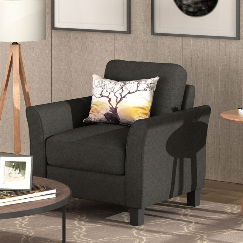 Merax Living Room Furniture Armrest Single Sofa