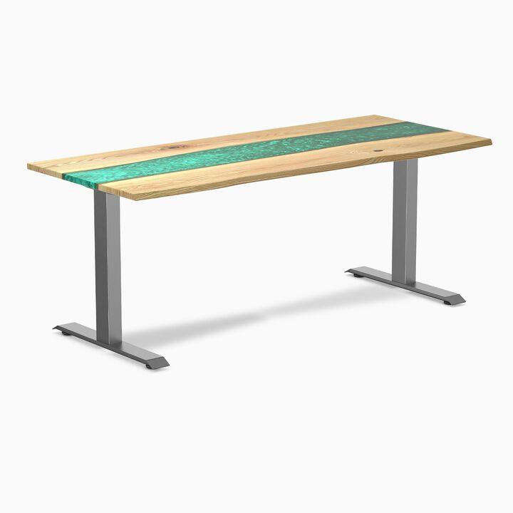 Desky Resin Hardwood Office Desk