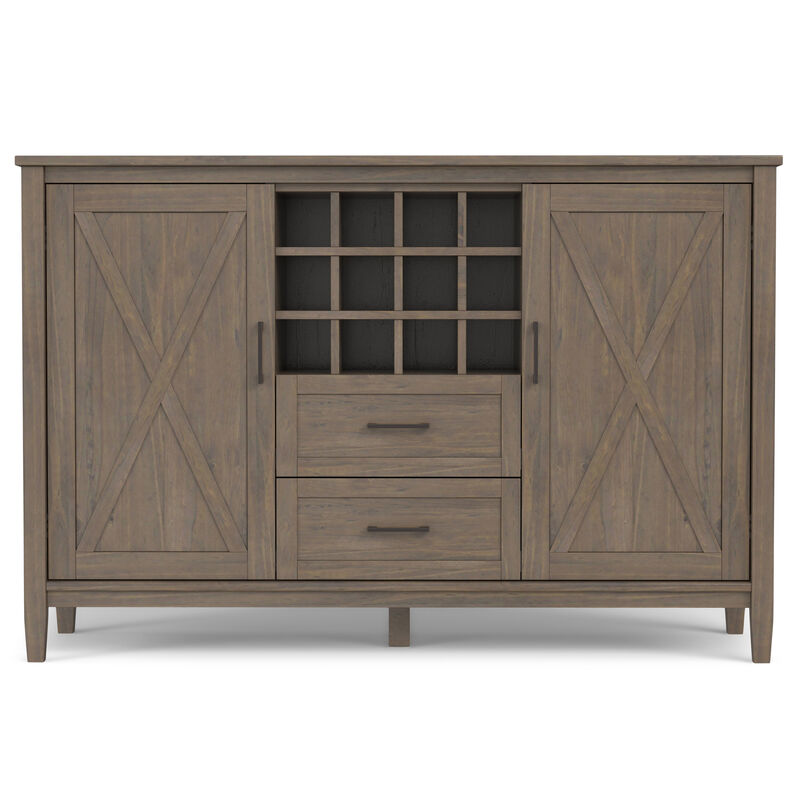 Simpli Home Ela Sideboard with Wine Storage image number 2