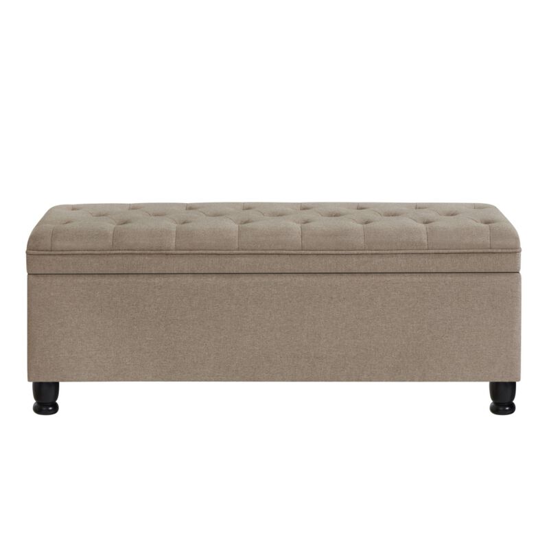 Bemgwu Storage Linen Bench image number 0