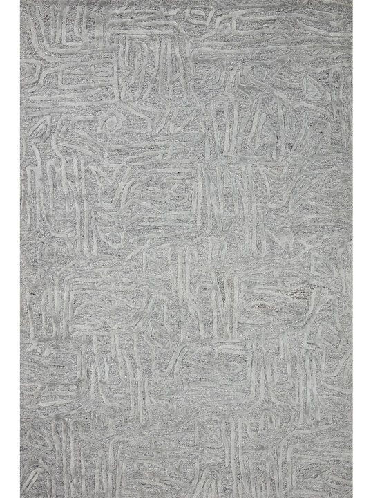Juneau JY06 Grey/Grey 3'6" x 5'6" Rug