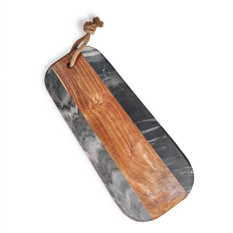 Sulguni Marble & Wood Cutting Board - Gray image number 1