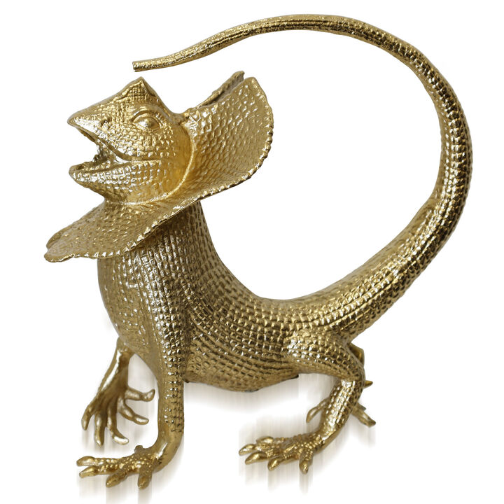 Satin Lizard Figurine