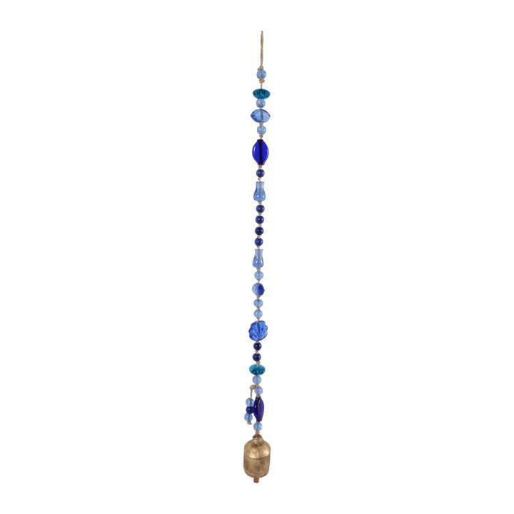 Hanging Glass Beads With Bell