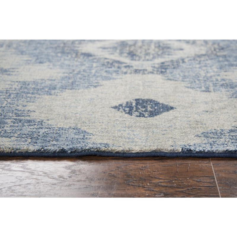 Euphoria Gray 2'6" x 8' Hybrid Rug