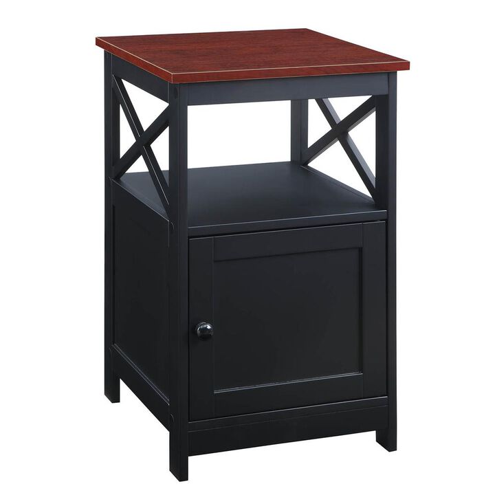 Convenience Concepts Oxford End Table with Cabinet