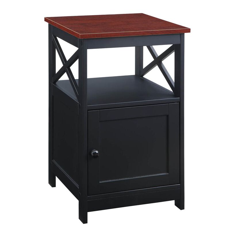 Convenience Concepts Oxford End Table with Cabinet
