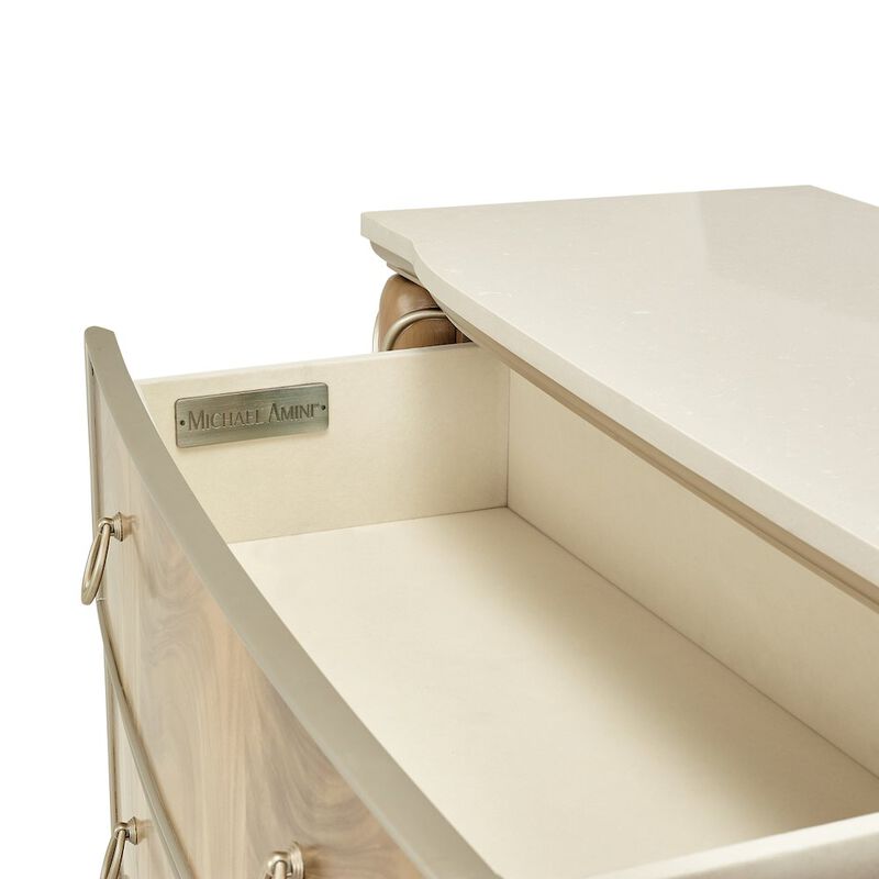 Michael Amini Villa Cherie Dresser - Caramel