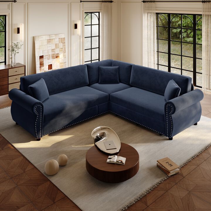 Vickco L-Shaped Sofa