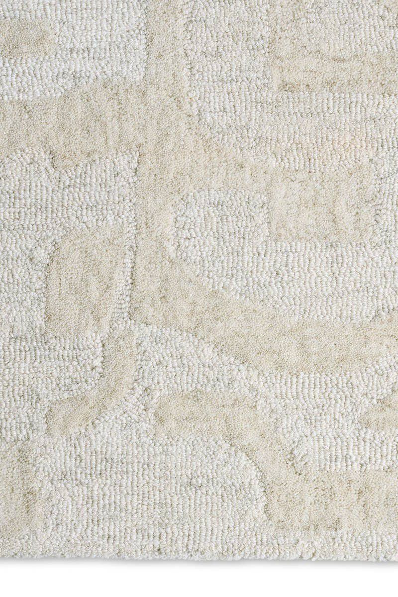 Kafes Amine White Sand 8'6" x 11'6" Rug image number 10