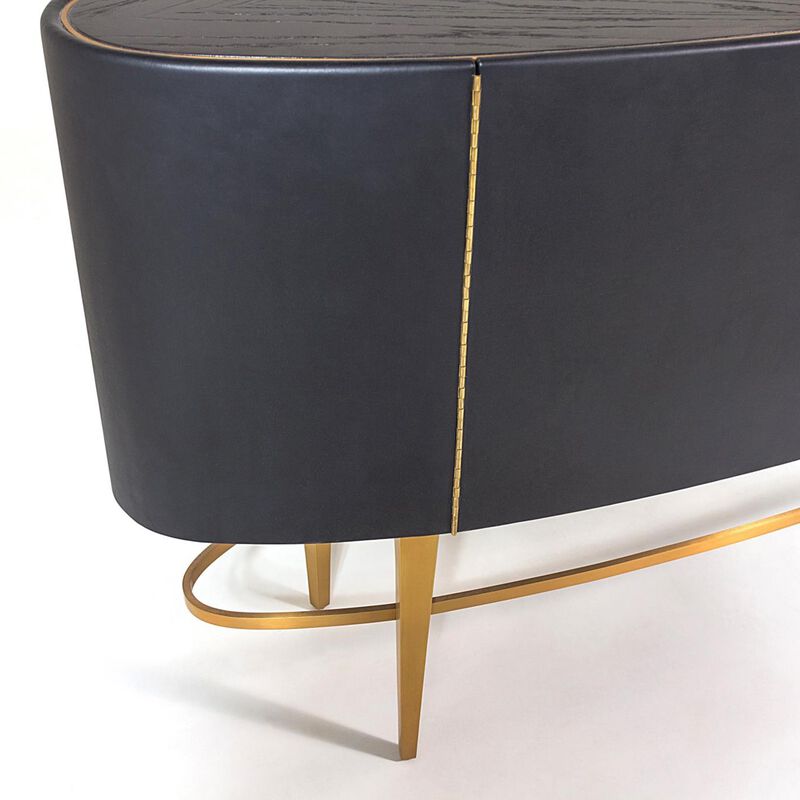 Ellipse Black Sideboard
