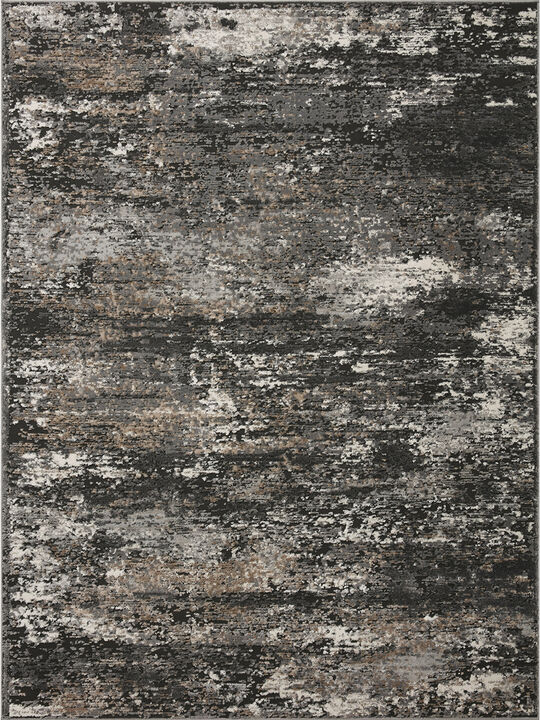 Estelle EST03 Charcoal/Granite 18" x 18" Sample Rug