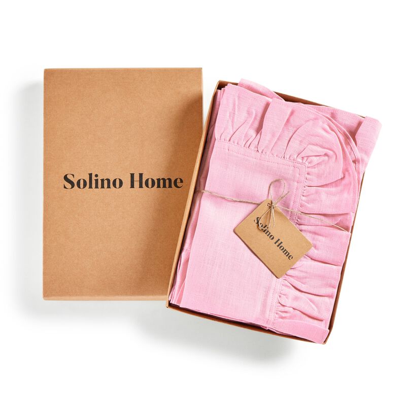 Linen Dinner Napkins - Gabrielle Ruffle