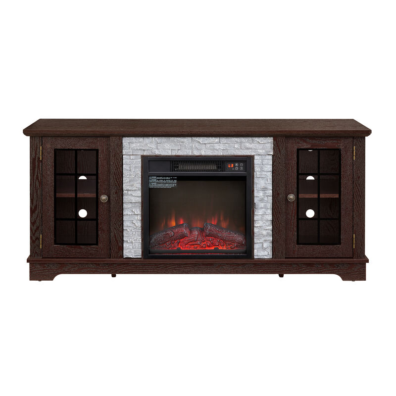 Slukun Electric Fireplace TV Stand image number 0