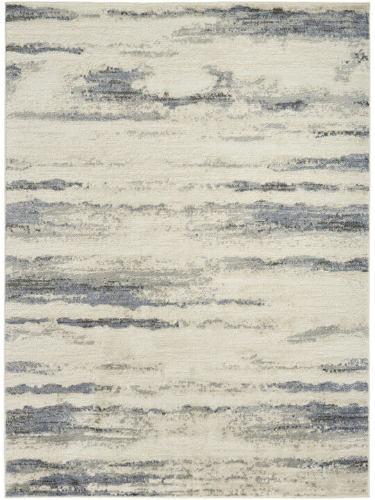 Serenity Home SRH12 Turquoise/Multicolor 6' x 9' Rug