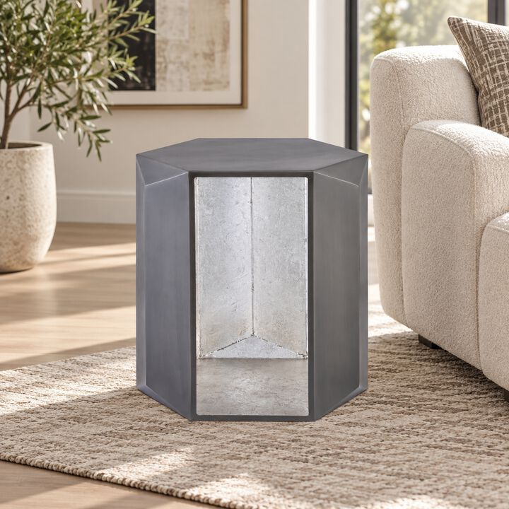 Marovenne Hexagon End Table