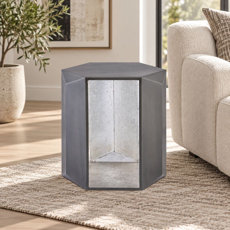 Marovenne Hexagon End Table image number 1