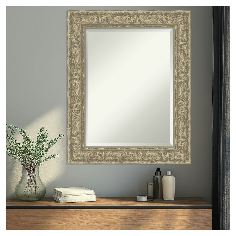 Luxe Beveled Framed Wall Mirror image number 1