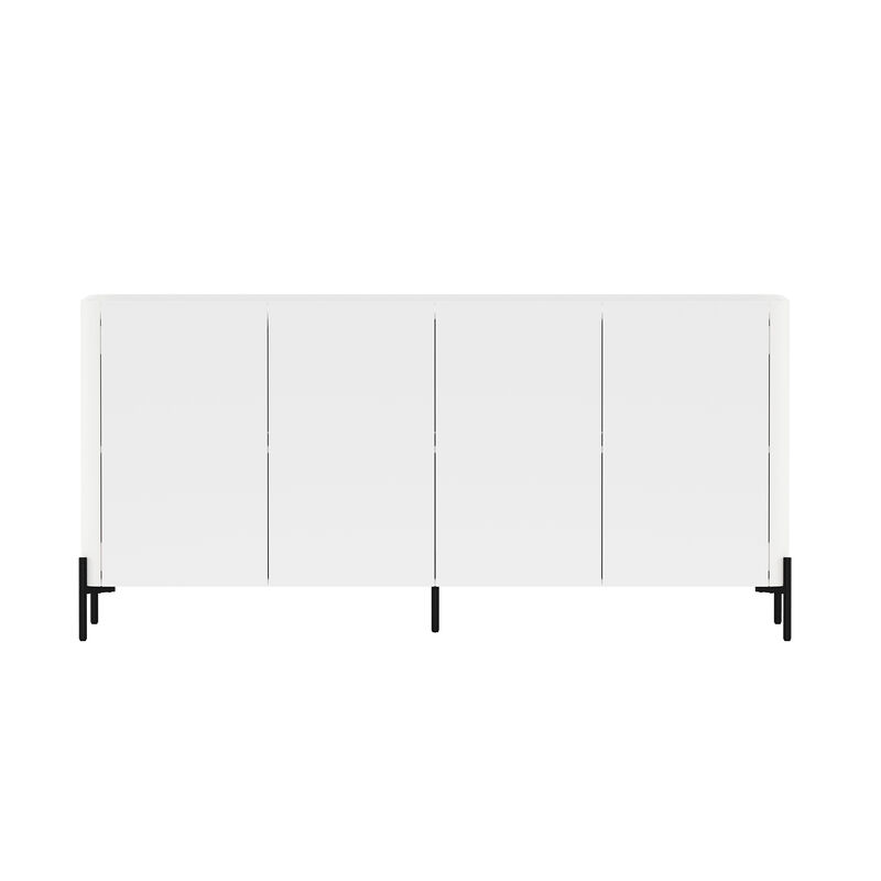 Abbey White Sideboard image number 0