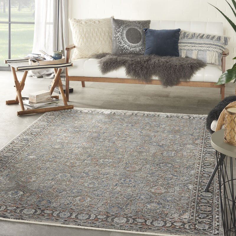 Starry Nights STN10 Gray/Navy 9'10" x 12'6" Rug