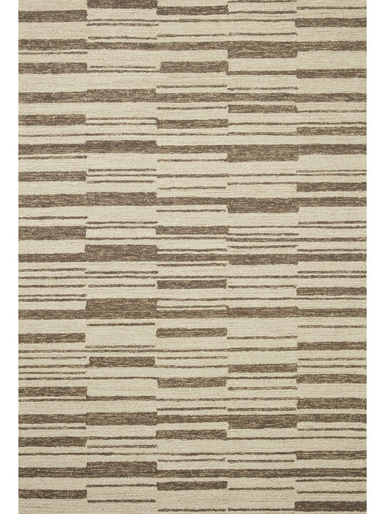 Polly POL04 Beige/Tobacco 8'6" x 11'6" Rug