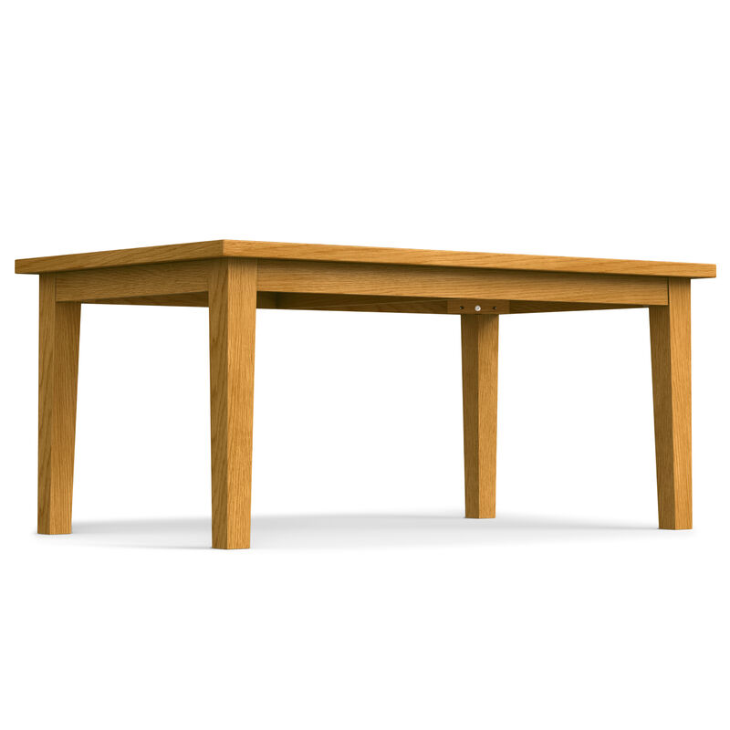 Eastwood 66 inch x 40 inch Rectangle Contemporary Dining Table in Oak