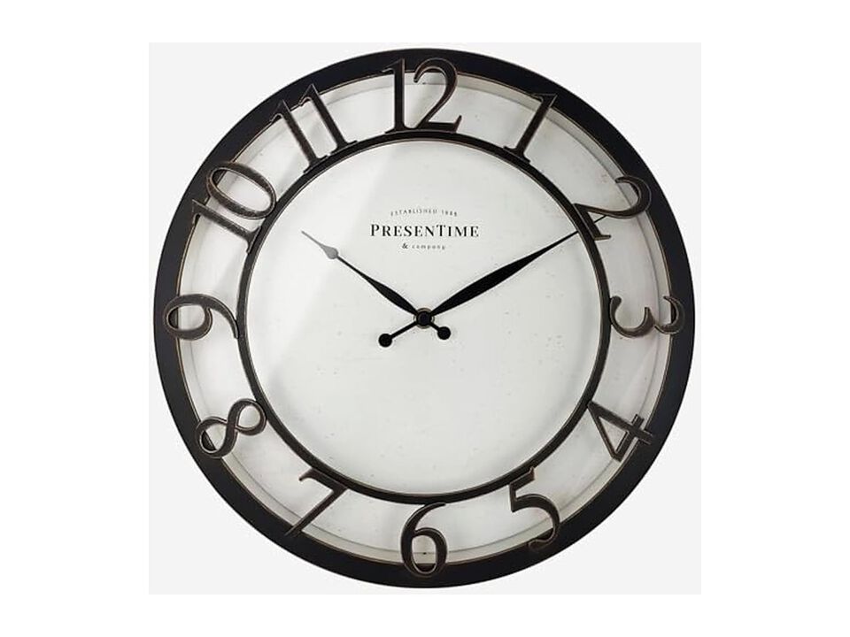 Farmhouse Series Vintage Style Retro Wall Clock 13 Inch Silent Home Decor