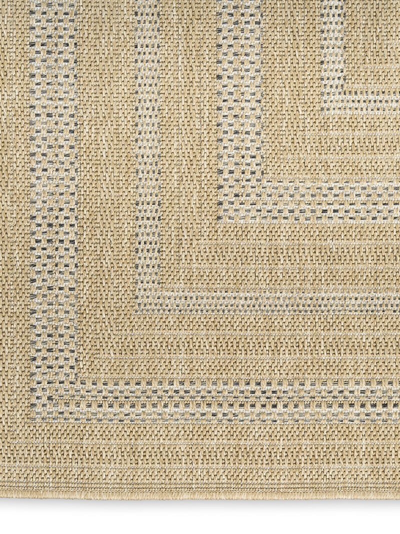 Tulum TLM04 Taupe/Gray 2'2" x 10' Rug image number 4