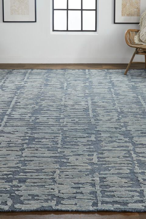 Berwyn T6005 Blue 5'6" x 8'6" Rug by Thom Filicia