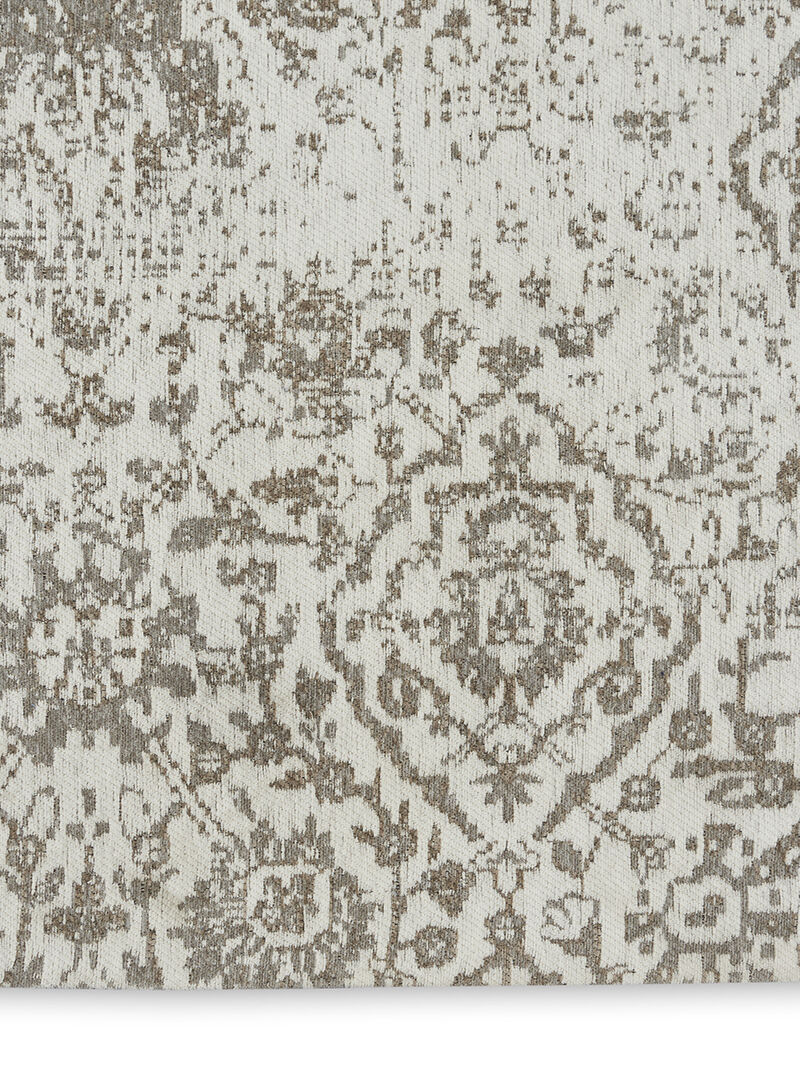 Damask DAS06 Ivory 6' x 9' Rug