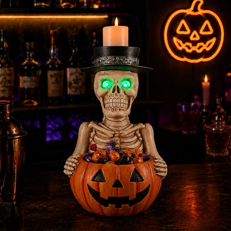 Sonner Halloween Skeleton Candy Bowl image number 5