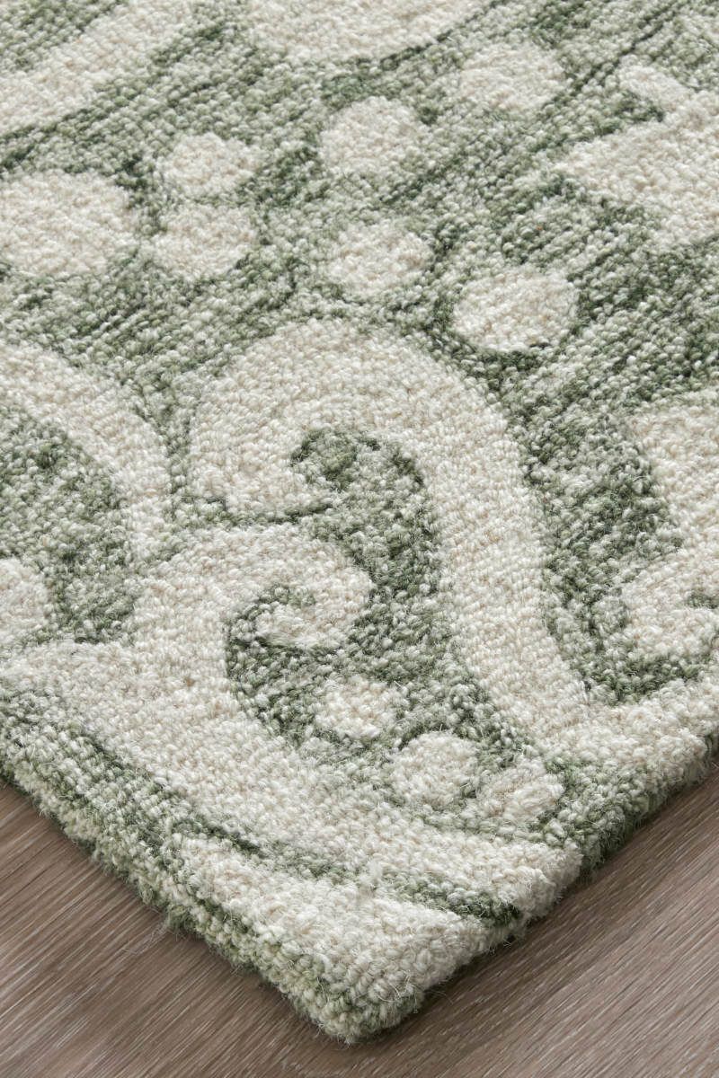 Belfort 8A28F Green 9' x 12' Rug image number 6