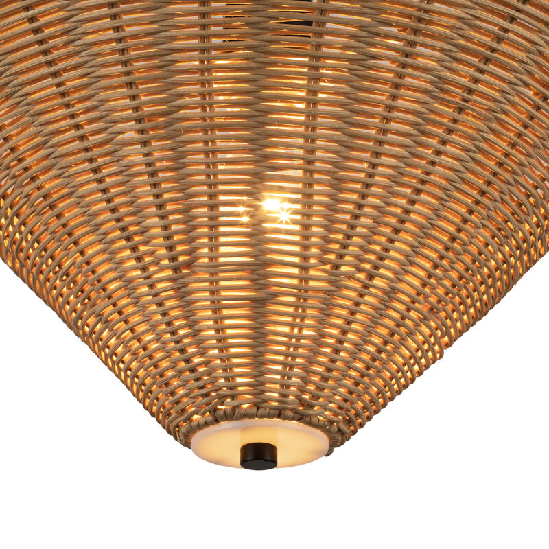 Bridgette 16 in Socket Semi Flush Mount image number 3