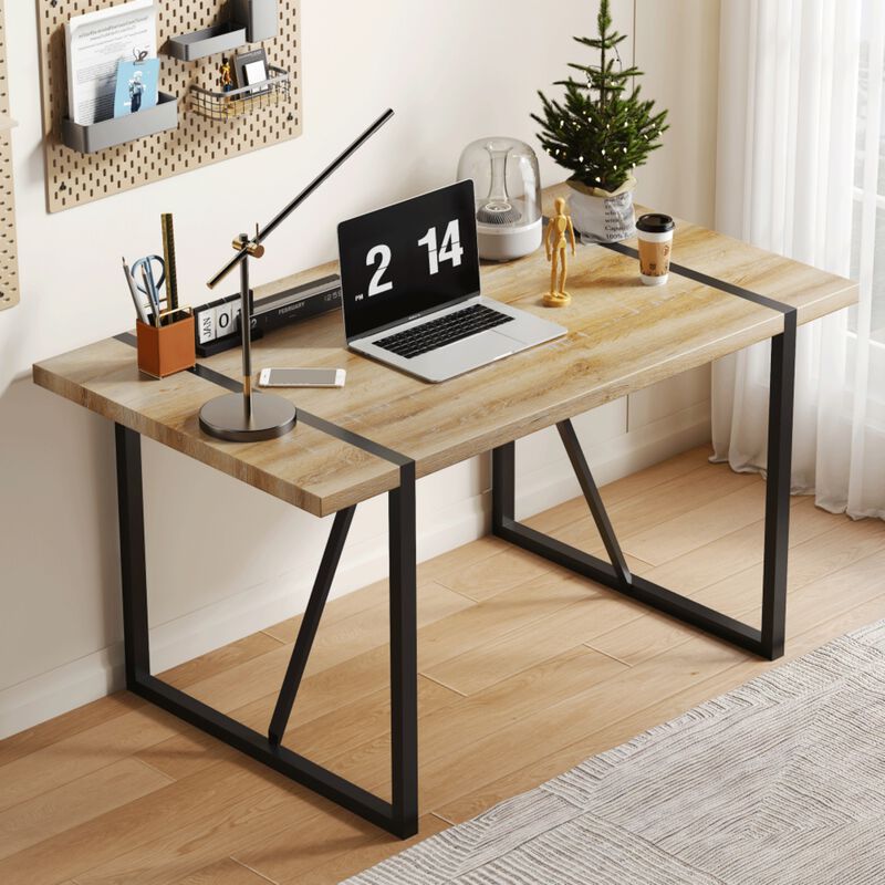 Dwifix Industrial Rectangular Dining Table image number 2