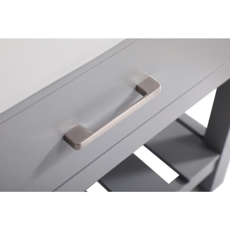 Elegant Kitchen and Bath 30 inch Single bathroom vanity in grey