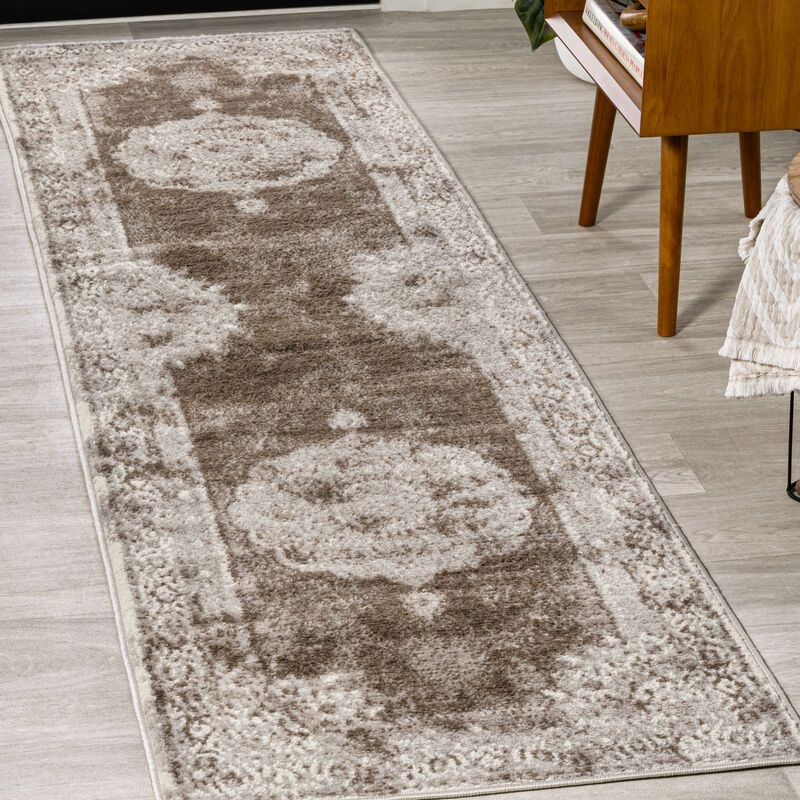 Rosalia Cottage Medallion Cream/Brown Rug