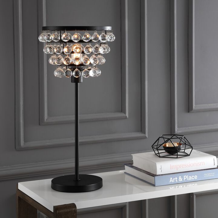 Buckingham Crystal/Metal Table Lamp