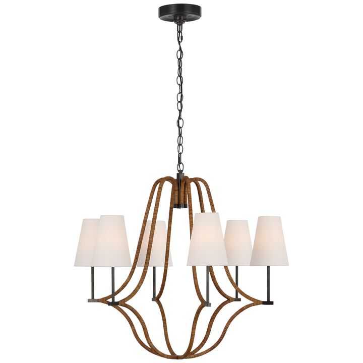 Biscayne Large Wrapped Chandelier