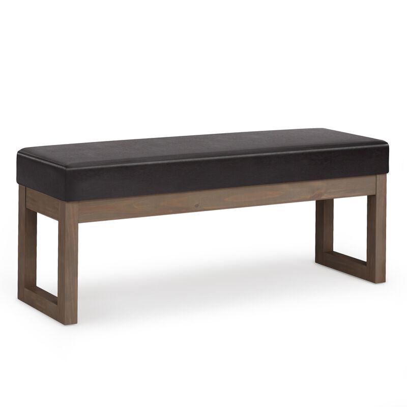Milltown 44 in Wide Rectangle Large Ottoman Bench