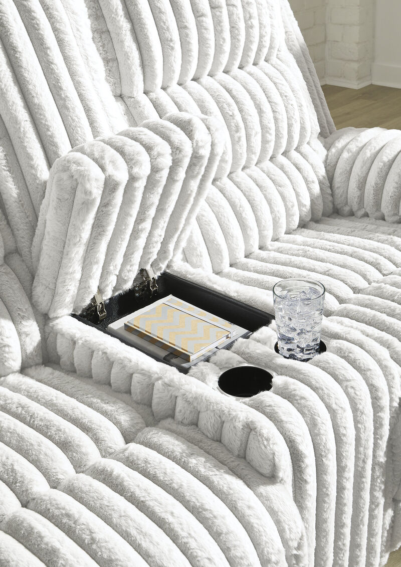 Technique Power Reclining Loveseat with Console image number 2