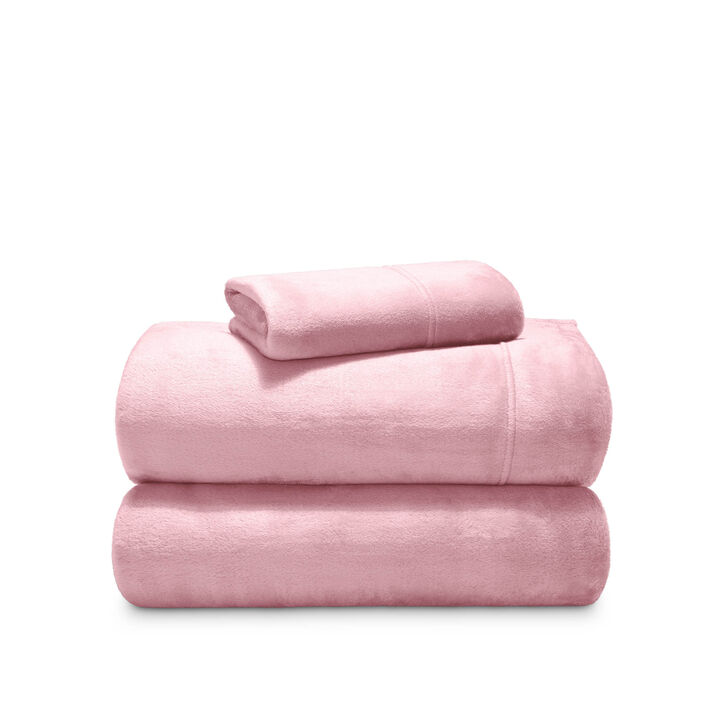 Velvety Soft Microplush Fleece Sheet Set