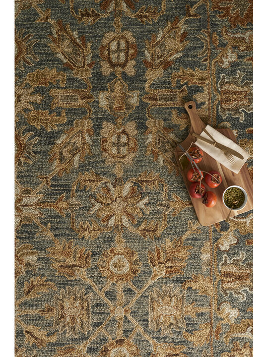 Victoria VK05 Slate/Slate 3'6" x 5'6" Rug