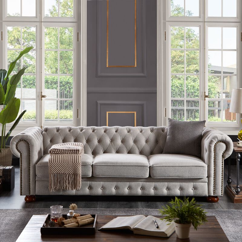 Dalf Chesterfield sofa image number 1