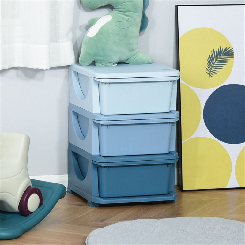 Kids Storage Unit Dresser &ndash; Stylish and Functional Organizer for Toys, Clothes, and Essentials