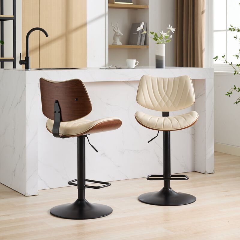 Hosgis Swivel Bar Stool image number 1