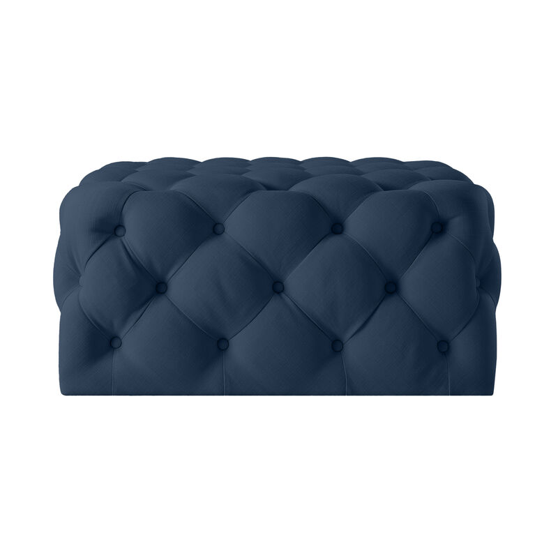 Inspired Home Brett Cocktail Ottoman