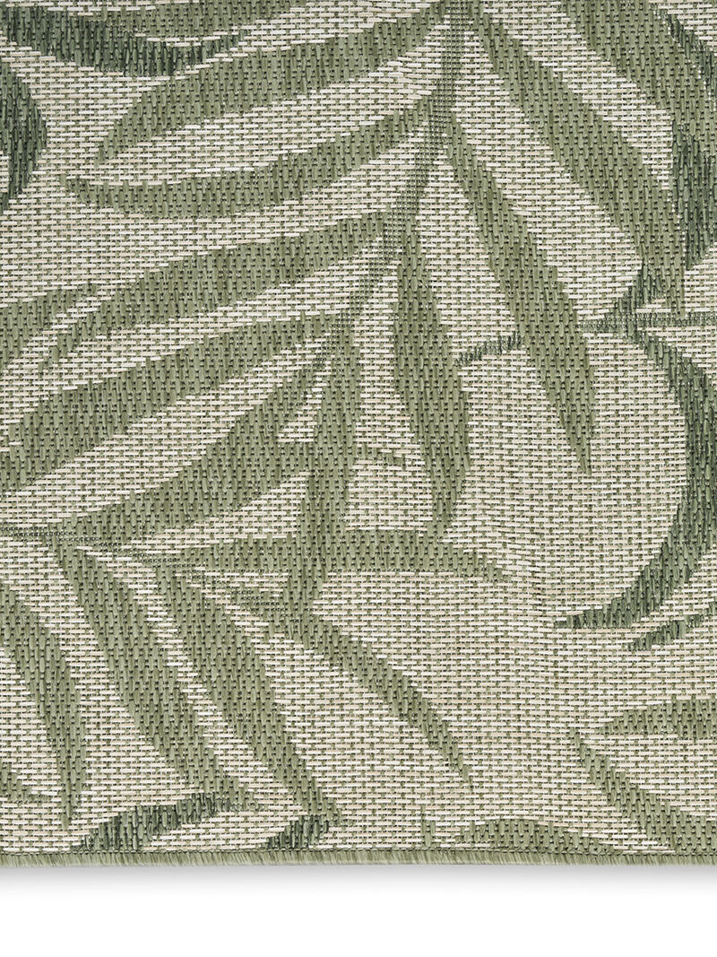 Garden Oasis GOA01 Ivory/Green 9' x 12' Rug