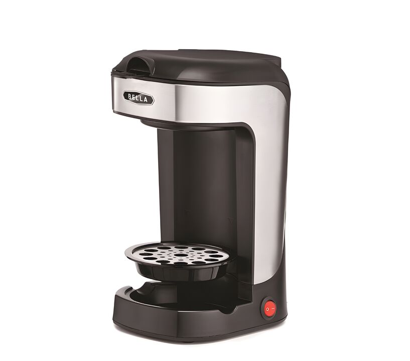 BELLA Single Scoop Coffee Maker, Black