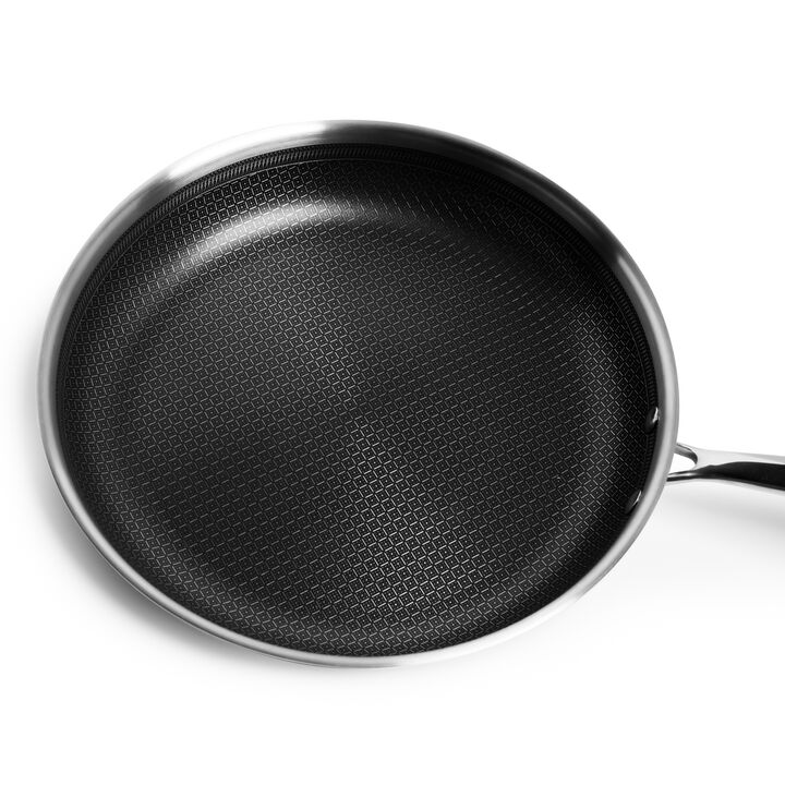 Tri-ply Stainless Steel Diamond Nonstick 8 in. Frying Pan