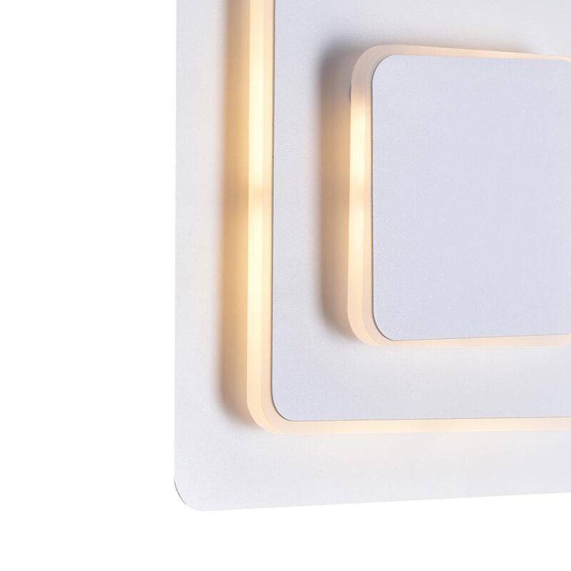 CWI Lighting Private I LED Sconce With Matte White Finish